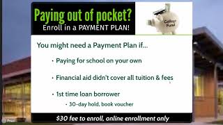 Financial Aid and Paying for School at LCC