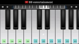 peniviti song on mobile perfect piano from aravindha sametha movie