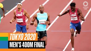Men's 400m final 🏃‍♂️ | Tokyo Replays