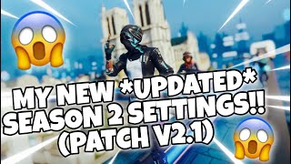 My New Season 2 *AIMBOT* Settings In Hyper Scape! (PATCH *V2.1*)