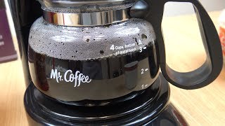 Mr. Coffee 4 Cup Coffee Maker Demonstration