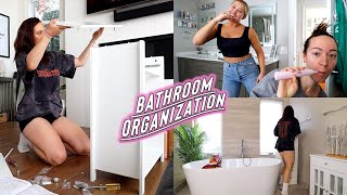 new bathroom organization + mini target haul!