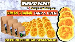 Ternyata..Gampang banget bikin Oleh Oleh Khas Semarang.. Wingko Babat.. Buruan di coba...?!?