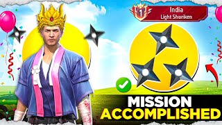 Pushing Top 1 In New Weapon Shuriken || Mission Accomplished 🔥|| FUN2 GAMER