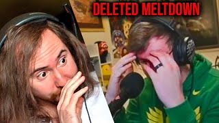 Asmongold Reacts to FFXIV Streamer MELTDOWN (Deleted Video)