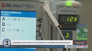 COVID-19 hospitalizations rising at Children's Wisconsin, officials say