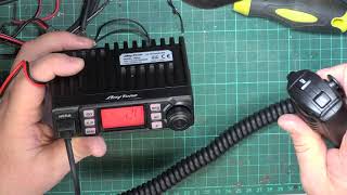 Anytone Hera CE MultiNorm CB radio (mobile) - Service adjustment via menus