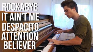 Rockabye - It Ain't Me - Despacito - Attention - Believer | Piano Mashup by Peter Buka