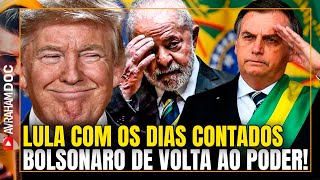 TRUMP, LULA SERÁ COLOCADO PARA FORA E BOLSONARO VOLTARÁ DIFERENTE AO PODER!