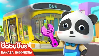 Roda Di Bis Berputar-putar | Lagu Kendaraan | Lagu Anak-anak | Lagu Lucu | BabyBus Bahasa Indonesia