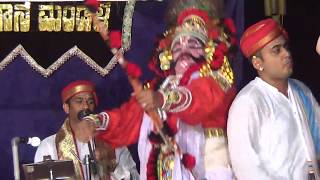 Yakshagana -- Thenku Badagu -  Madanakshi Tharavali - Veeramani Kalaga - 1