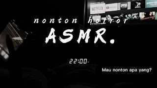 ASMR Wife | Nemenin Istri Nonton Horor Netflix Sebelum Bobok | Roleplay Istri Bahasa Indonesia