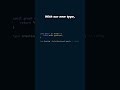 TypeScript Infer #programming #engineering #javascript #tutorial #typescript
