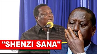 Listen to what Atwoli told Raila today in Kakamega after rejecting AU job to vie for President 2027!