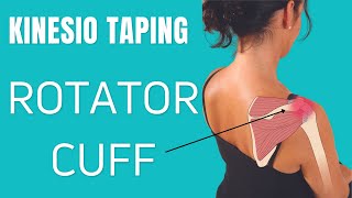 Best way to Apply Kinesiology Tape to the Rotator Cuff Muscles