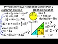 Physics Review: Rotational Motion (Part 2)