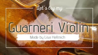 Let's try my Guarneri Violin