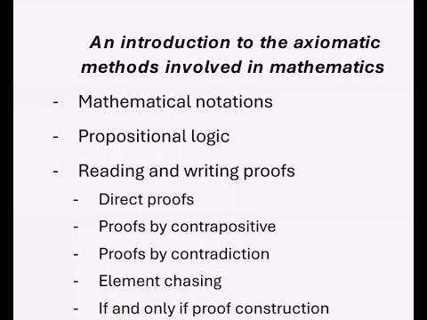 Foundational Mathematics Lesson 1 - YouTube