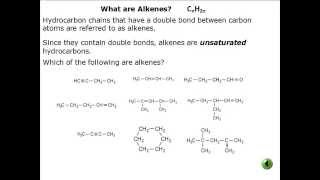 L2 Organic Alkene intro