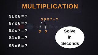 Multiplication Tricks #maths #multiplicationtricks