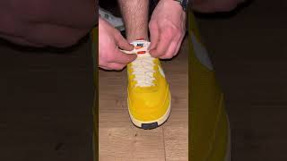 How to lace my nike x Tom sachs | sneaker lace tutorial | easy way to lace #shorts