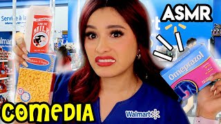 Te atiende 💵 LA CAJERA ANTIPÁTICA 🤡 de WALMART I Ges ASMR