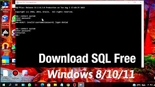 How to download SQL Command Line 2022 in hindi - Download SQL Command Line for windows 10/11