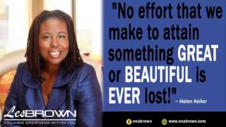 IMPORTANT O'S /w Ona Brown - Feb 23, 2015 - Les Brown's Monday Motivation Call