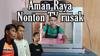 Komedi Gayo | Aman Raya Nonton Berita