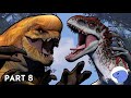 Distortus Rex vs Indominus Rex (Lv. 30) | Animation (Part 8)
