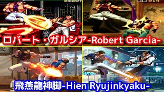 【Evolution】-Robert Garcia's Hien Ryujinkyaku-   ロバート・ガルシア 飛燕龍神脚【SNK】