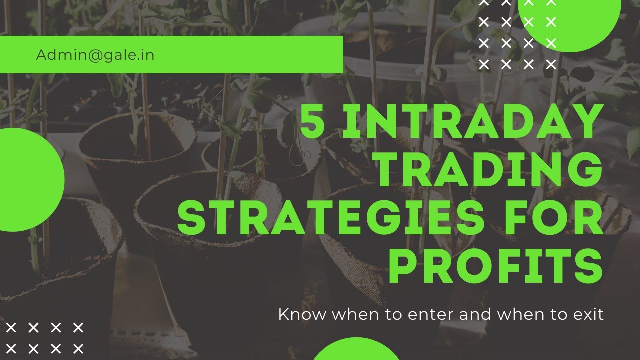 5 Intraday Trading Strategies That Actually Work. - YouTube