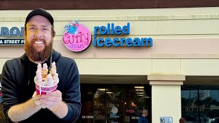 Is Rolled Ice Cream Worth the Price? Best Customer Service at Curly Cream Rolled Ice Cream