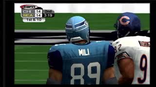 (SEGA SPORTS NFL 2K3) Chicago Bears vs Seattle Seahawks PS2