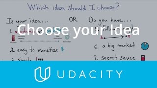 How to Choose Business Ideas | Product Design | Udacity
