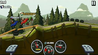 Hill climb 2 | racing gameplay |  playing online with champions | playing in chumps mode