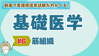 『基礎医学 #6』筋組織【看護学生向け看護師国家試験講座】