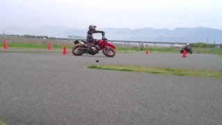 CRF250M 坂練 2016 4 10