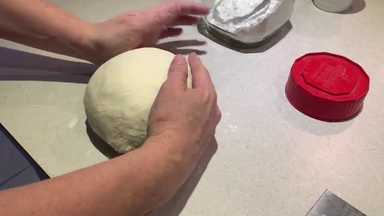 SHAPING SOURDOUGH BREAD DOUGH - YouTube