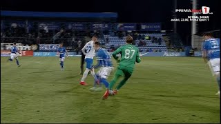 GOOL Farul. Ce-a fost în capul lui Arlauskis? Penalty provocat de portarul Craiovei