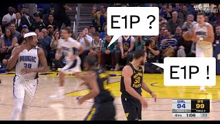 Explain: Moses Moody and Steph Curry use Fist and Twirl to power Warriors over Magic