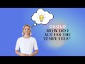 oxolo product video creator - How do I access the tempates?