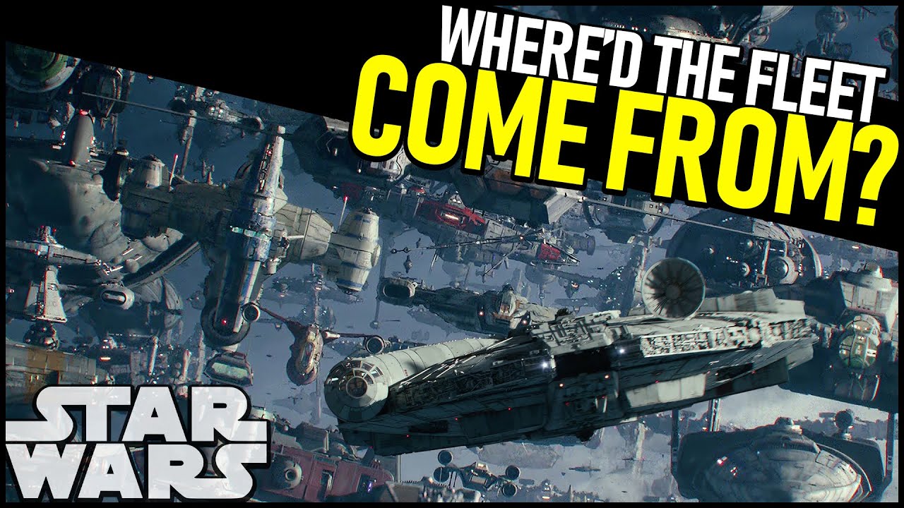 How Did The Resistance Get Their MASSIVE FLEET In The Rise Of Skywalker ...