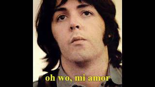 Paul McCartney - My Love ( Subtitulada En Español Latino )
