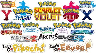 All Pokémon Game Trailers (1996-2022)
