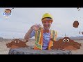 the excavator song blippi and meekah best friend adventures educational videos for kids