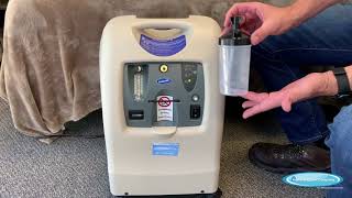 Part 5: Using a Bubbler Humidifier with your Invacare Oxygen Concentrator