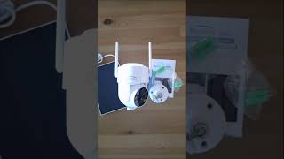 NUFEBS Q25 Solar Security Camera #productreview #unboxing #homesecurity #nufebs #q25 #shorts