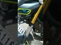 Yamaha MT 15 eye sticker installation#shortsvideo #shorts