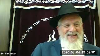 Dvar Chizuk 8-4-2020 - By Rabbi Zvi Teichman